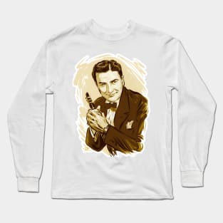 Artie Shaw - An illustration by Paul Cemmick Long Sleeve T-Shirt